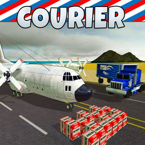 Courier Mail avión de transporte - Bienes Parcel Delivery Servicio Simulador 3D