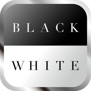 Turn the panel . Do you like black or white ?「Black or White」