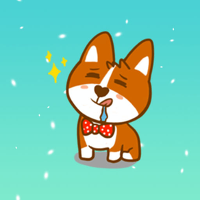 Little Corgi Animated Sticker