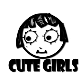 Cute Girls Face Stickers