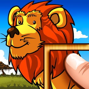 Wild Animals Puzzle – For Kids