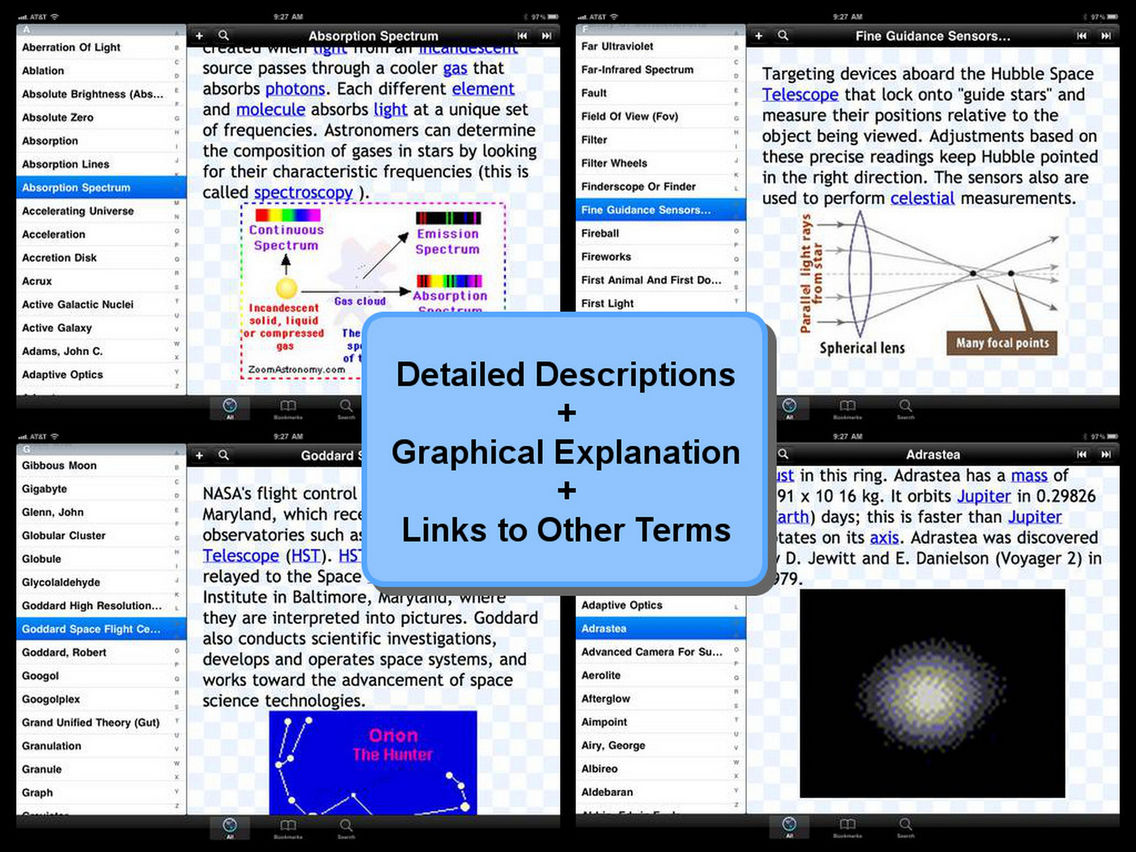Glossary of Astronomical Terms poster