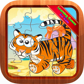 Animal Jigsaw Puzzles Educational Games for Kids