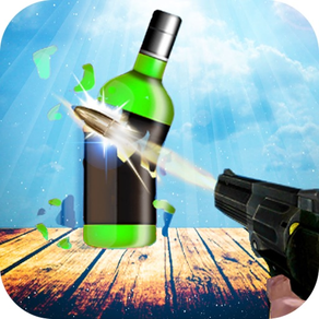 Real Bottle Gun Shoot