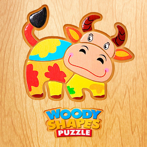 Woody Shapes Puzzle