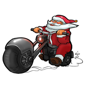 Naughty Santa Christmas Emoji