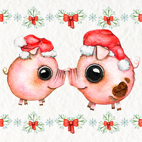 Happy Pigmas - Christmas Puns