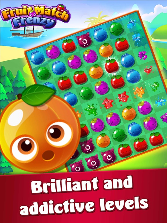 Fruit Match Frenzy-Fruit Crash poster