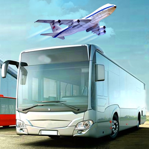 Flughafen Busfahrer Bus Drive Sim 3D