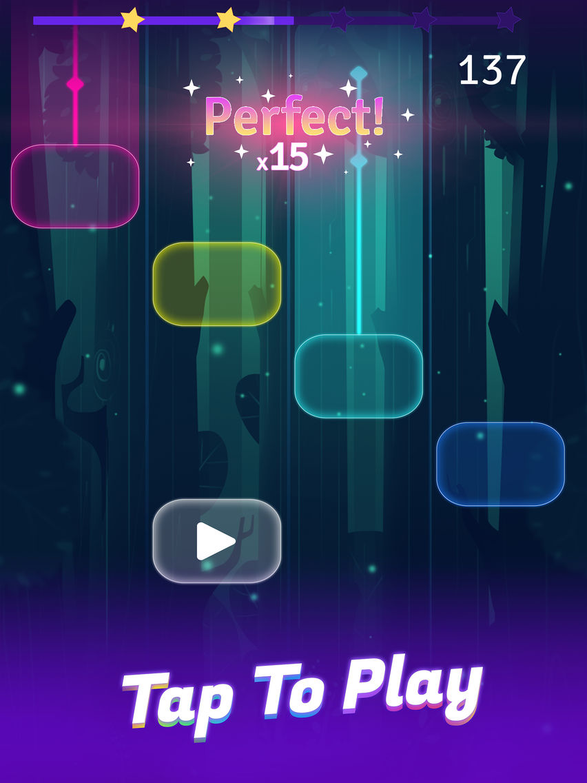 Color Piano Music Tiles Game for iOS (iPhone/iPad) Free Download at AppPure