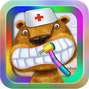 Dentist:Pet Hospital-Animal Doctor Office:Fun Kids Teeth Games for Boys & Girls.
