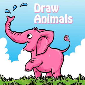 Draw Animals : Draw your pet - Painting for kids