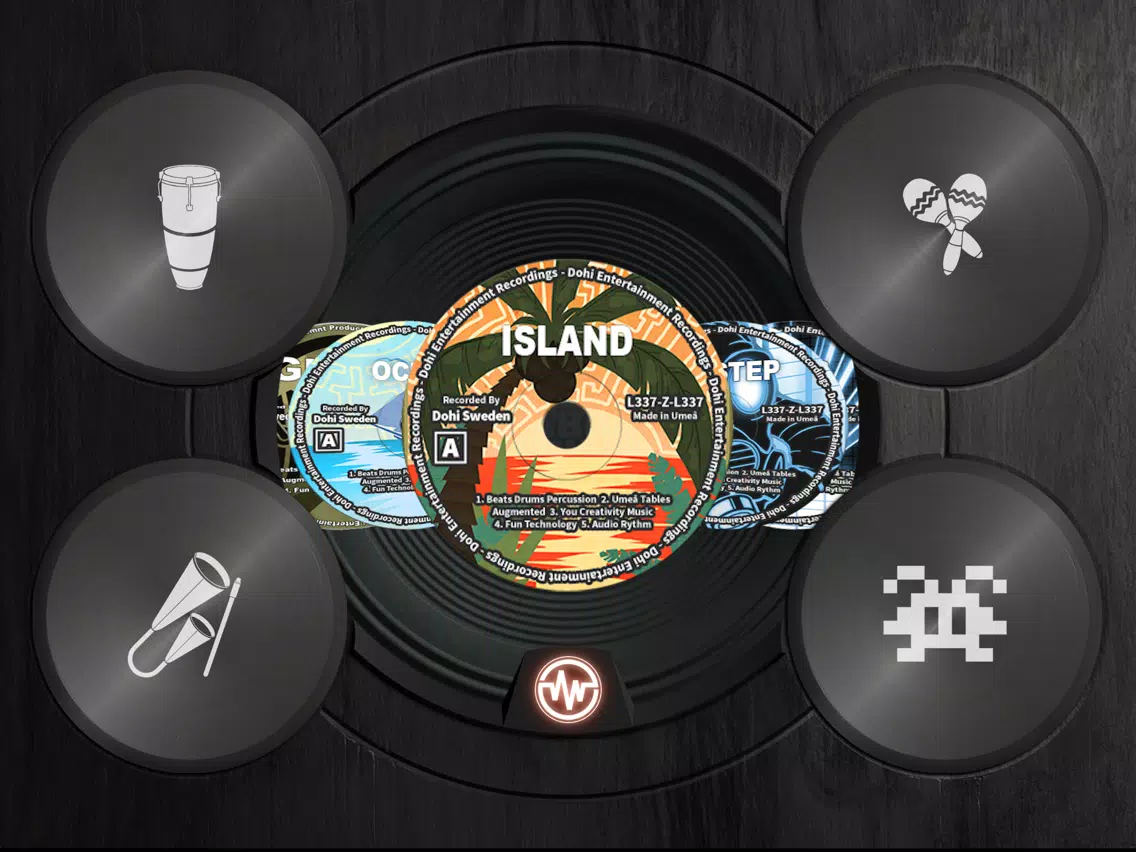 Capturas de pantalla de TableDrum iPad 