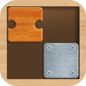 Slide the Blocks : Wood Jigsaw