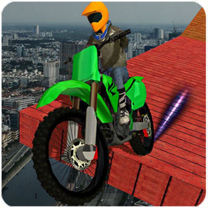 Impossible Bike track 3D Stunt