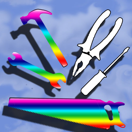 123 Tools Coloring - Educational Fun Working Tools Coloring Pages Game ...