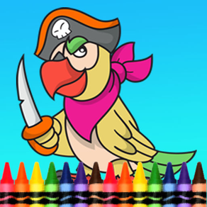 Pirate Coloring Book for Kid Games