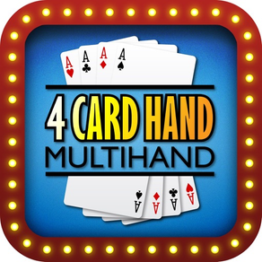 4 Card Hand Poker - Multihand