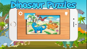 Dinosaur Jigsaw Puzzle Kids 7 to 2 years Old Games