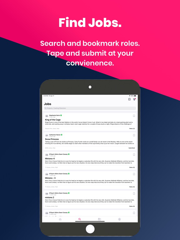 Actor App by Casting Workbook poster