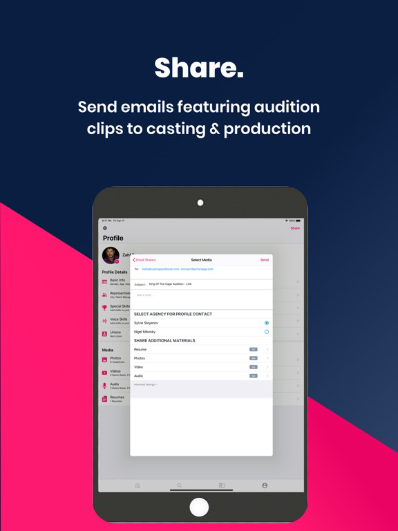 Actor App by Casting Workbook poster