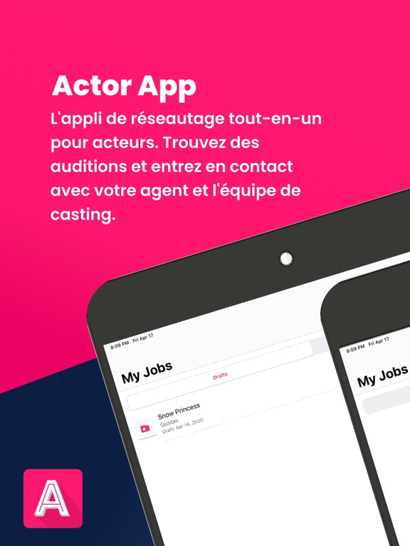 L’Appli Acteur Affiche