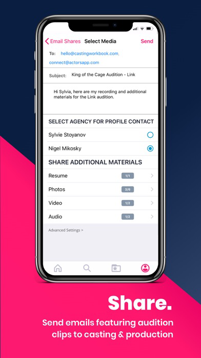 Actor App by Casting Workbook poster