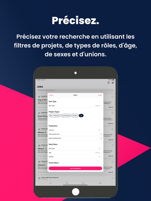 L’Appli Acteur Affiche
