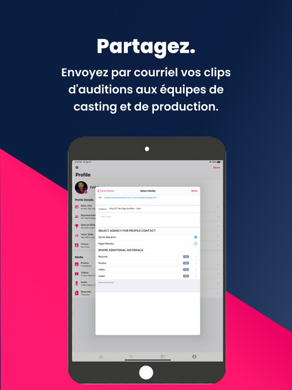 L’Appli Acteur Affiche