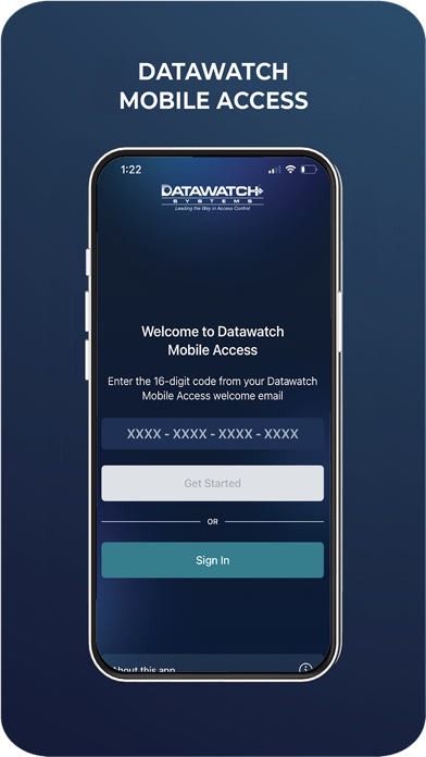 Datawatch Mobile Access Plakat
