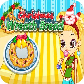 cooking christmas wreath bread