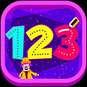 123 Tracing - Learn counting and tracing numbers with interactive activities and puzzles