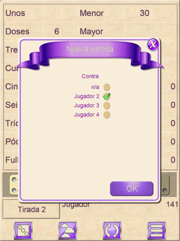 FiveOAK, yatzy dice game الملصق