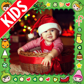 Kids Christmas Frames Free