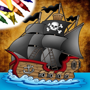 해적 색칠 공부!