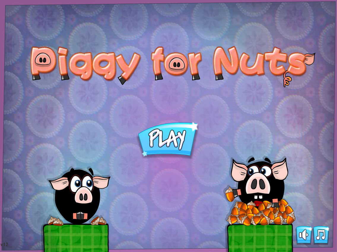 Piggy for Nuts - Physics Puzzle Game poster