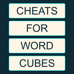 Cheats for Word Cubes - Bubbles Crossword for Brain Puzzle Lovers