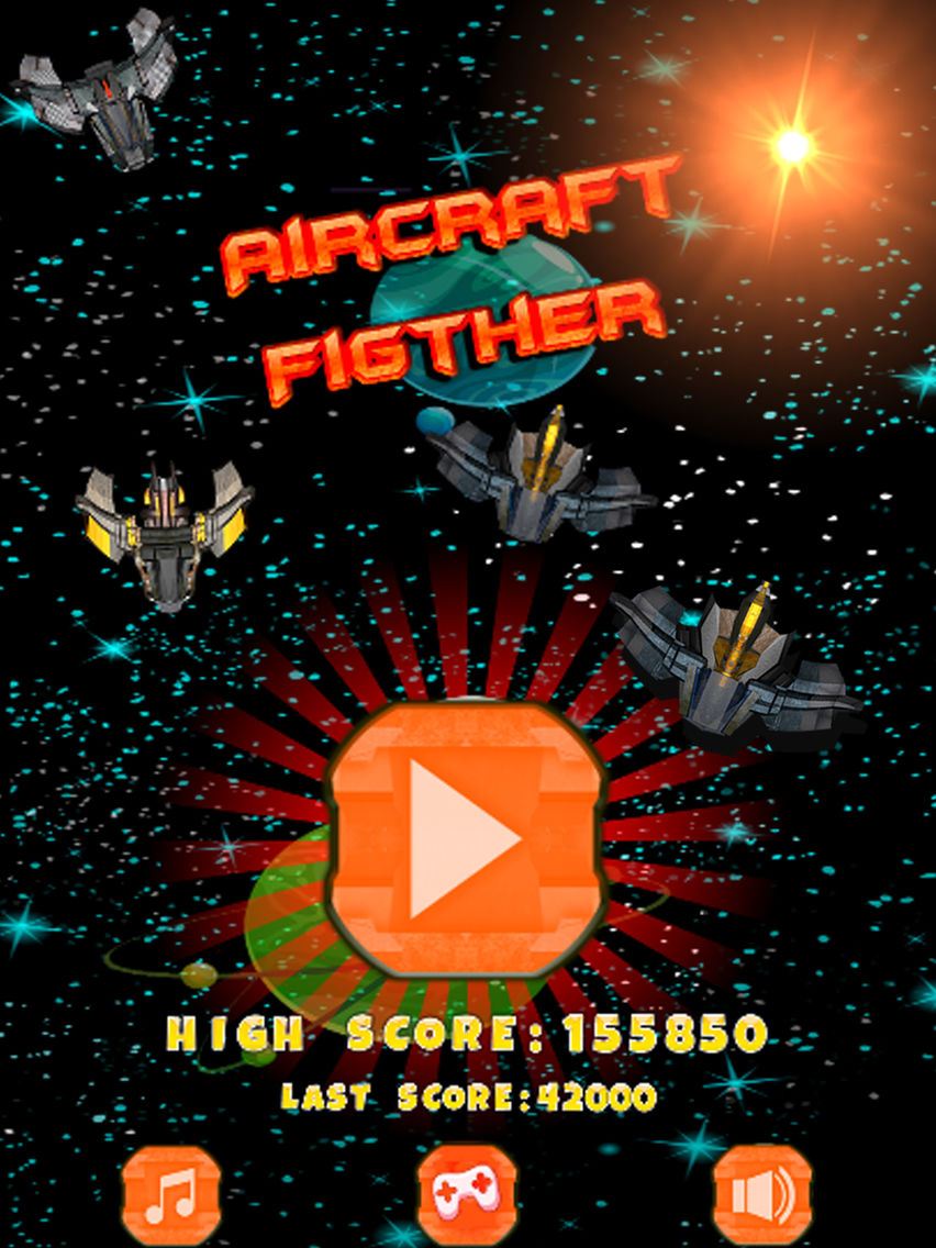 Aircraft Figther - Shooting Space! poster