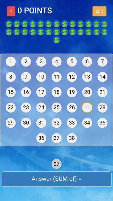 Monster Math SUM poster