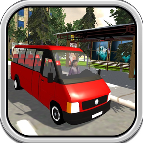 Simulador de passeio de minibús 2017 e condução