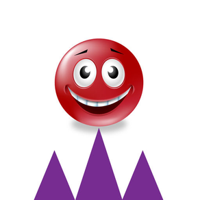 Bouncing Emoji Ball - A Red Smiley Crazy Fun Run