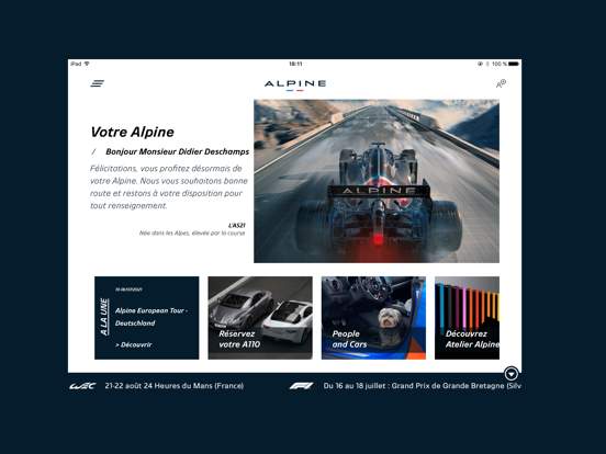 ALPINE Cartaz