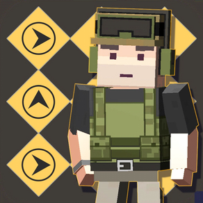 Pixel 3D - Soldier Games