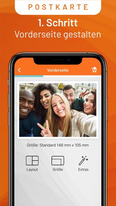 Postando: Postkarten & mehr Plakat