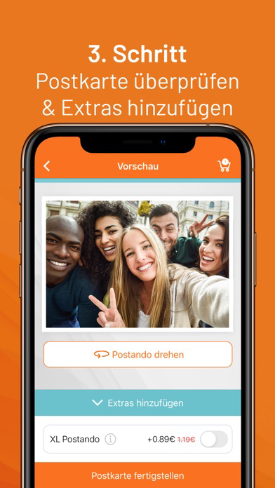 Postando: Postkarten & mehr Plakat