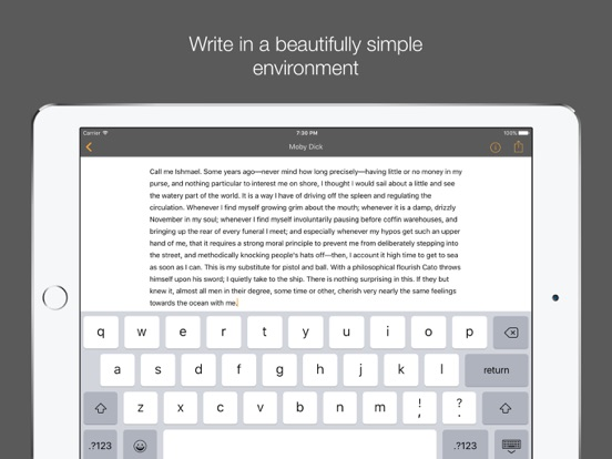 Compo — A Writing App poster