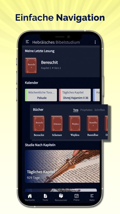 Hebräisches Bibelstudium Plakat