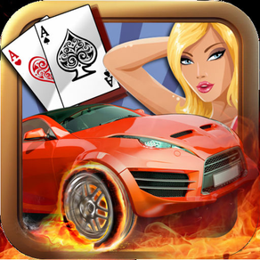 Las Vegas Strip Drag Race for Money PRO: Play your cards right to win the hot car race