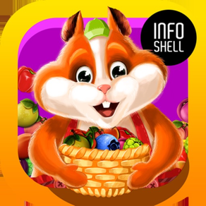 Fruit Hamsters: frutero Match3