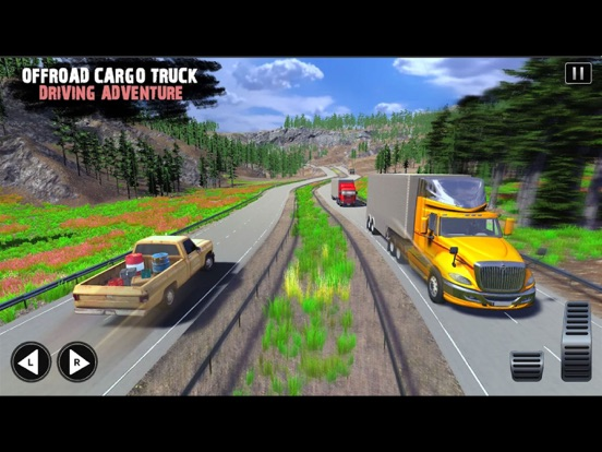 Offroad Cargo Truck Driving poster